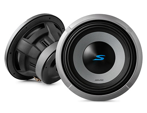Alpine S2-W10D4 | 10" Subwoofer DVC 4-Ohm Alpine
