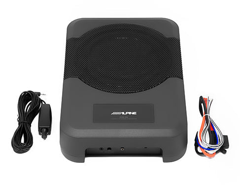 Alpine PWE-S8 8" Compact Powered Subwoofer Alpine