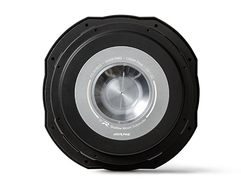 Alpine RS-W10D2 Shallow 10" Subwoofer DVC 2-Ohm Alpine