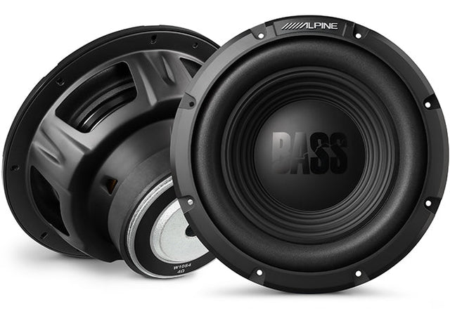 Alpine W10S4 10" Subwoofer SVC 4-Ohm Alpine