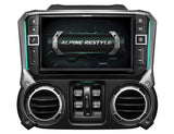 Alpine i509-WRA-JK 9" Digital Media Receiver - Jeep Wrangler JK 11-18