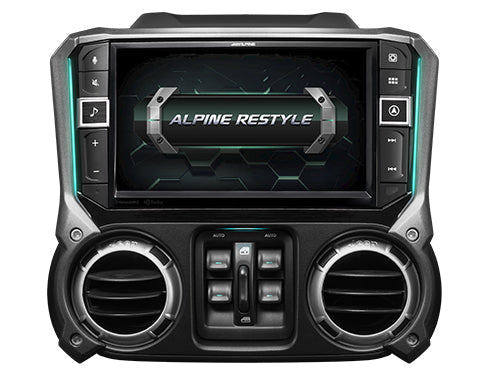 Alpine i509-WRA-JK 9" Digital Media Receiver - Jeep Wrangler JK 11-18 Alpine