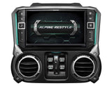 Alpine i509-WRA-JK 9" Digital Media Receiver - Jeep Wrangler JK 11-18 Alpine