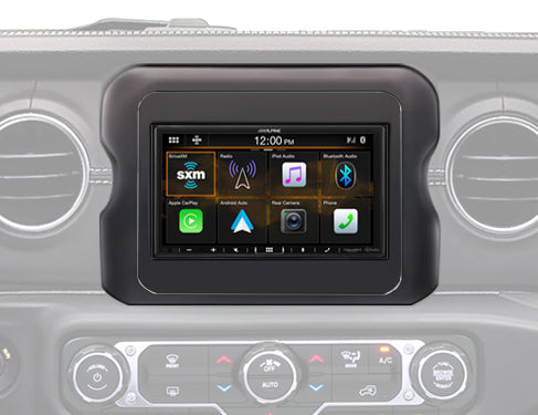 Alpine i407-WRA-JL 6.95" Digital Media Receiver - Jeep Wrangler JL 18-23