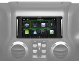 Alpine i407-WRA-JK 6.95" Digital Media Receiver - Jeep Wrangler JK 11-18 Alpine