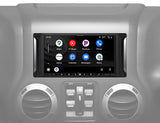 Alpine i407-WRA-JK 6.95" Digital Media Receiver - Jeep Wrangler JK 11-18 Alpine