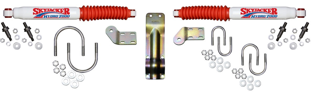 Dual Steering Stabilizer Kit 2000-02 Dodge Ram