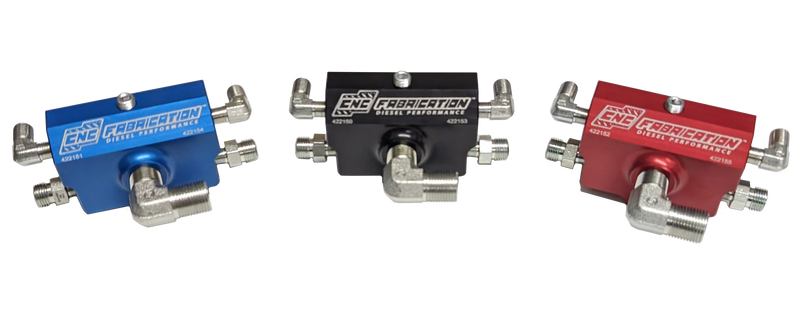 CNC Fab 4-Line Feed Fuel Line Kit - 6.0 Powerstroke (2003-2007)