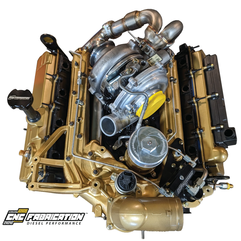 CNC Fab 4-Line Feed Fuel Line Kit - 6.0 Powerstroke (2003-2007)