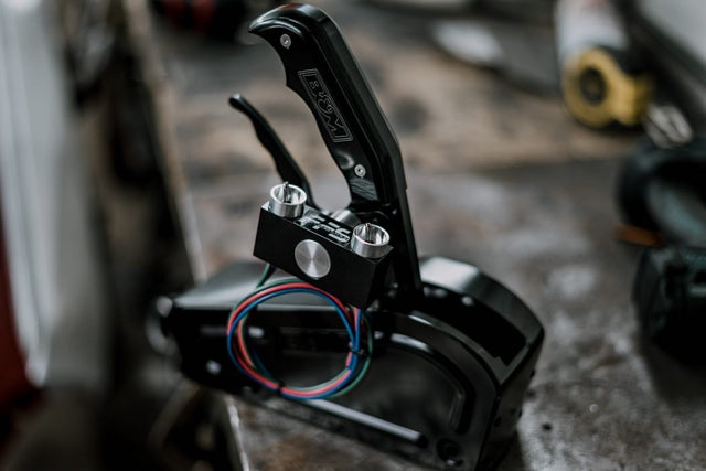 Custom Pro Dual Toggle overdrive and lockup switches and Mounting Pin Far From Stock