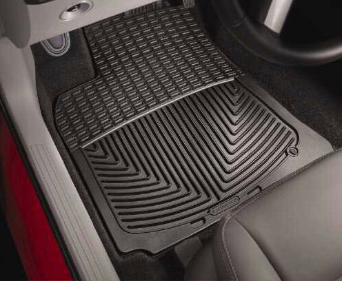 99-08 SUPER DUTY CREW/SUPER CAB/SUPER CREW 00-05 EXCURSION RUBBER FRONT FLOOR MATS BLACK