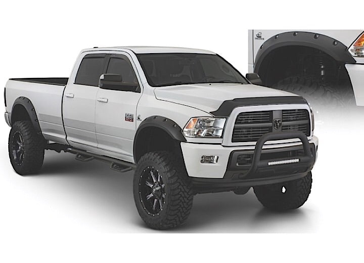 10-17 RAM 2500/3500 76.3IN/98.3IN BED/DUALLY COMPATIBLE FF MAX POCKET STYLE 4PC
