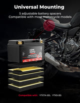 LiFePO4 12v 4Ah Lithium Battery for Motorcycle/ Lawn Mower/ ATV/ UTV