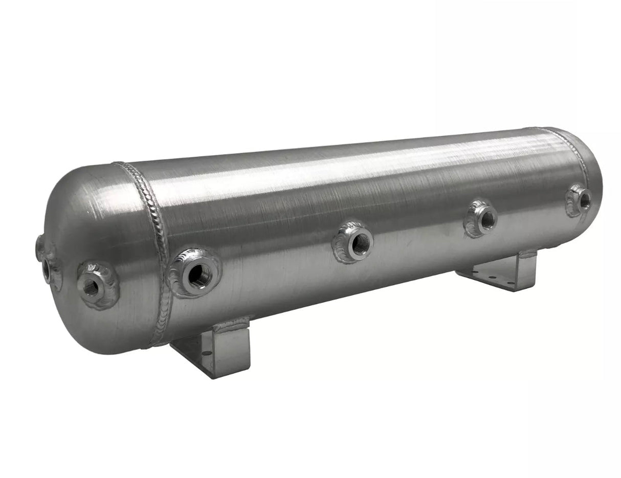 Aluminum Universal Air Tank 5 Gallon 8 Ports Far From Stock