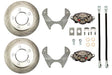 Ford 9" Weld On Disc Brake Kit, 3.5" Axle Tube w/ STEEL Braided Lines Far From Stock