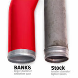 Boost Tube Upgrade Kit Red (Driver) 2007-2009 Dodge Ram 2500/3500 6.7L Cummins Banks
