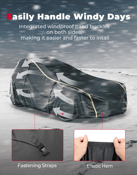 Full Cover with Reflective Strips for Polaris Slingshot 2015-2025