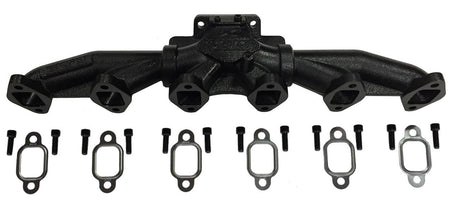 3 PIECE EXHAUST MANIFOLD FOR 1988-1998 DODGE CUMMINS 12V Far From Stock Diesel Power Source