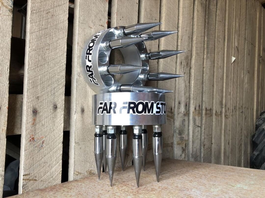 FarFromStock CUSTOM Wheel Spacers Billet Steel Wheel Adapter .com