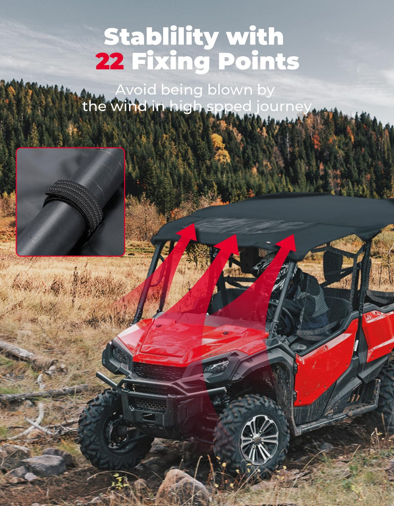 Upgraded Soft Roof for Pioneer 1000-5 2016-2023