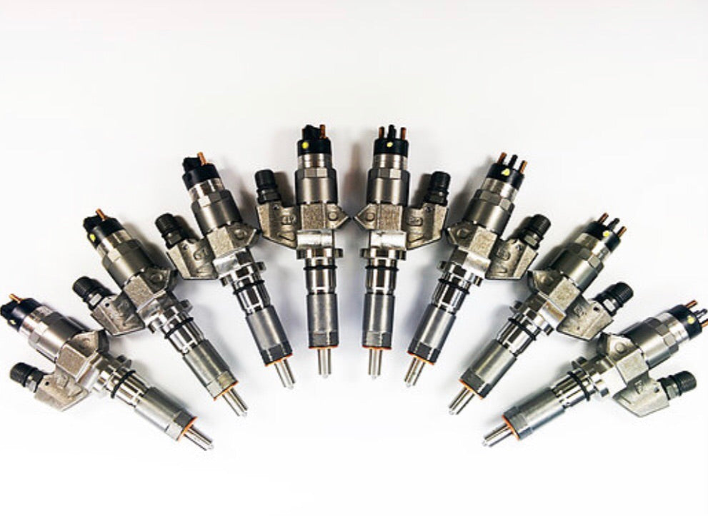 Duramax 01-04 LB7 BRAND NEW Injector SET - 50 (25% Over) Far From Stock