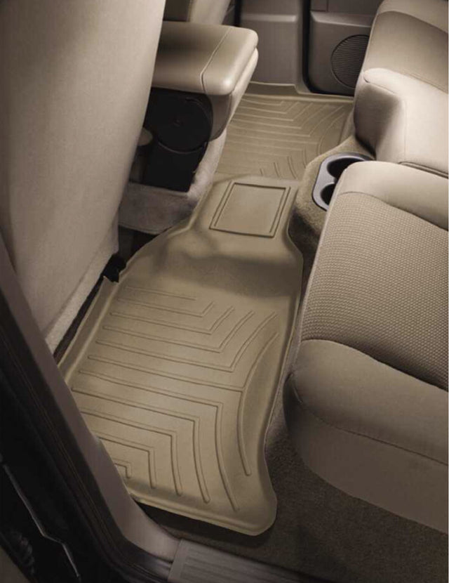 WeatherTech 09-17 RAM 1500 10-14 RAM 2500/3500 CREW CAB REAR FLOORLINER TAN Far From Stock - Meyer Distributing