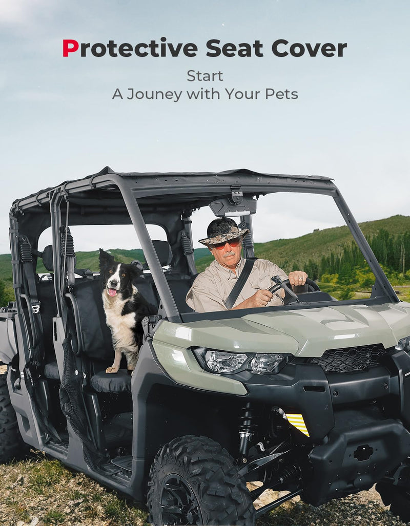 Waterproof Repellent Seat Cover for Can-Am Defender MAX HD10|9|8|7