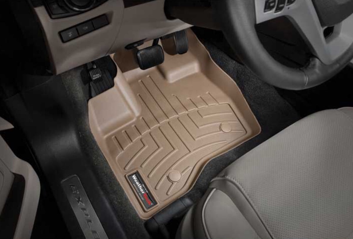 WeatherTech 12-17 RAM 1500/2500/3500 CREW/MEGA FRONT FLOORLINER TAN Far From Stock - Meyer Distributing