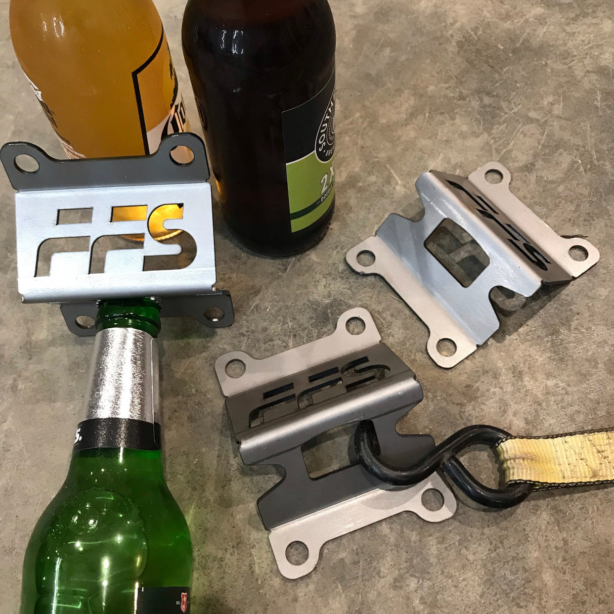 FFS Bottle Opener / Tie Down Far From Stock