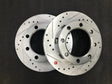 Drilled Slotted Rotor Upgrade for our 8x6.5 disc conversion kits Far From Stock