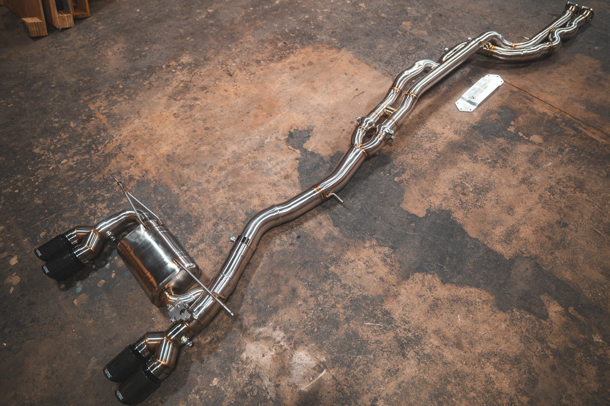 BMW F80/F82/F83 M3/M4 Equal Length Valved Sport Exhaust System Valvetronic Designs