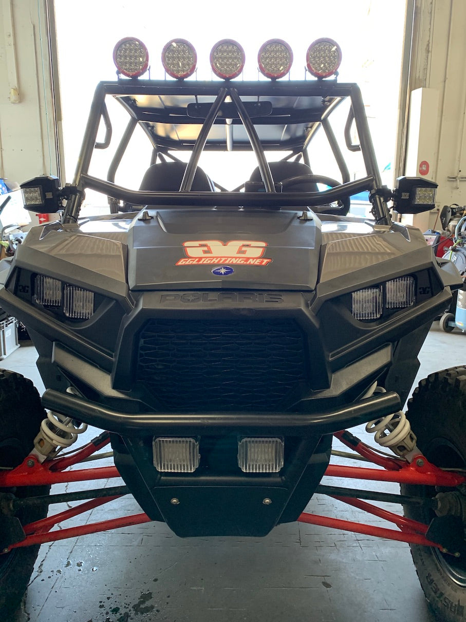 2014+ RZR XP1000 Headlight Pod Conversion Headlight Mounts by GG Lighting