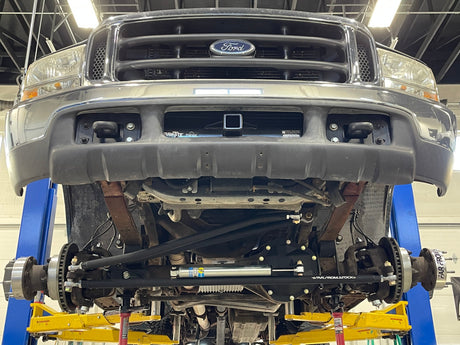 99-04 Ford Super Duty Steering Kit Far From Stock