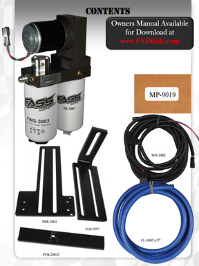 FAAS Cummins 1989-93 600hp Fuel lift pump kit Faas Fuel Systems