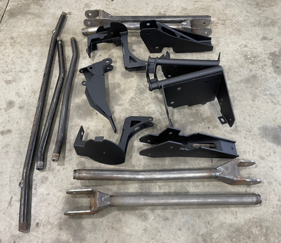14-18 Ram Front Long Travel Air Suspension System 4th Gen Far From Stock