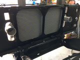 First Gen Cummins Mishimoto intercooler install kit. Far From Stock