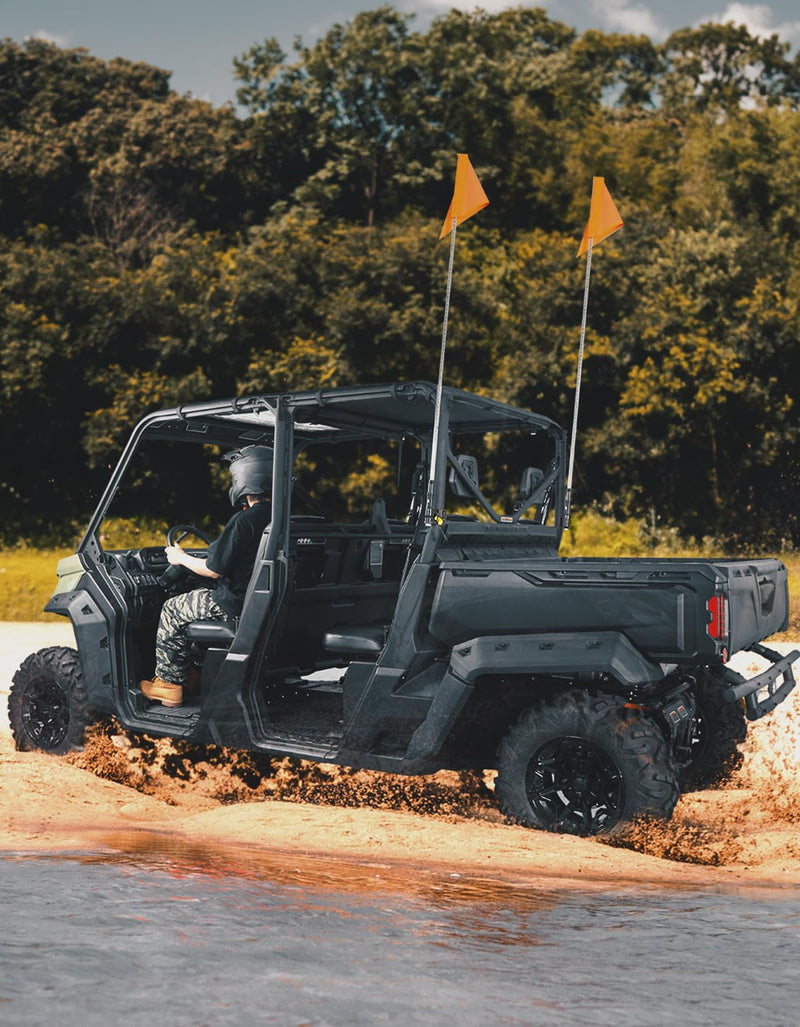 UTV Whip Light Flag Mounts fit Pro-Fit Cage