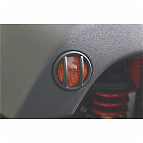 2007-16 Jeep Wrangler JK EURO GUARD PAIR SIDE MARKER BLACK Far From Stock - Meyer Distributing
