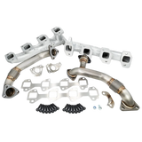 PPE High Flow Exhaust Manifold and Up Pipe Kit - 6.6 Duramax (2006-2007)