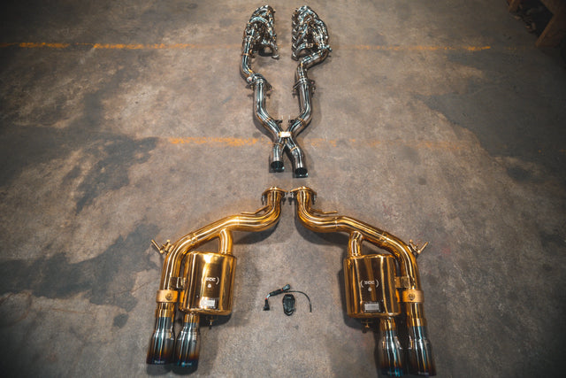 Ferrari 599 RACE F1 Valved Exhaust system Valvetronic Designs