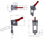 Swing Out Tire Carrier Latch Ruffstuffspecialties