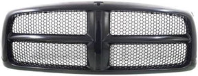 2003-08 Dodge Ram 2500 Grille, Black Shell w/ Primed Insert Far From Stock