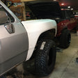 81-93 Dodge Fiberglass Fenders Trailer Products