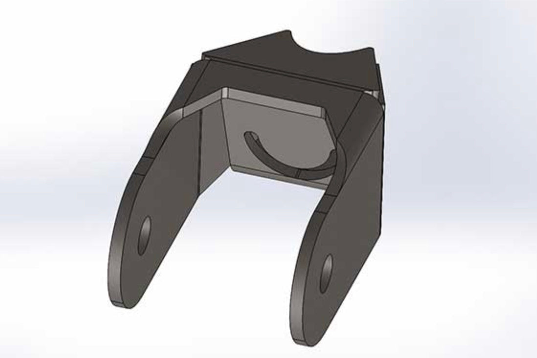 Link Arm Brackets for a 4G RAM Front Axle