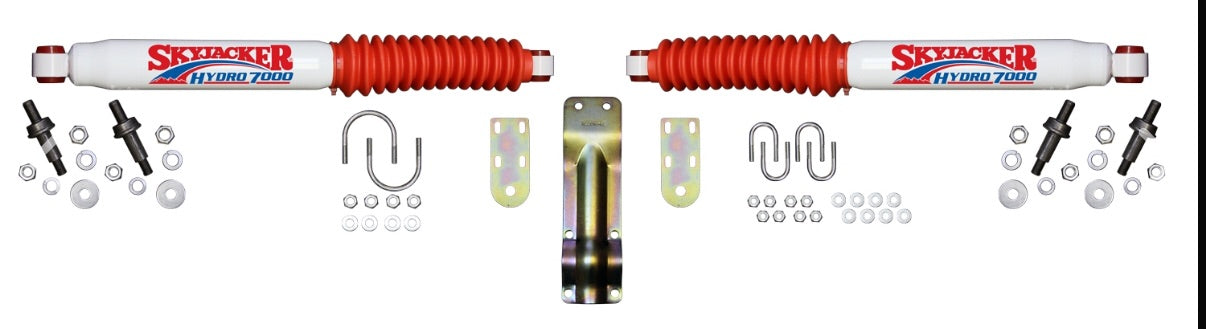 First Gen DUAL STABILIZER KIT W/RED BOOTS 4WD Far From Stock - Meyer Distributing
