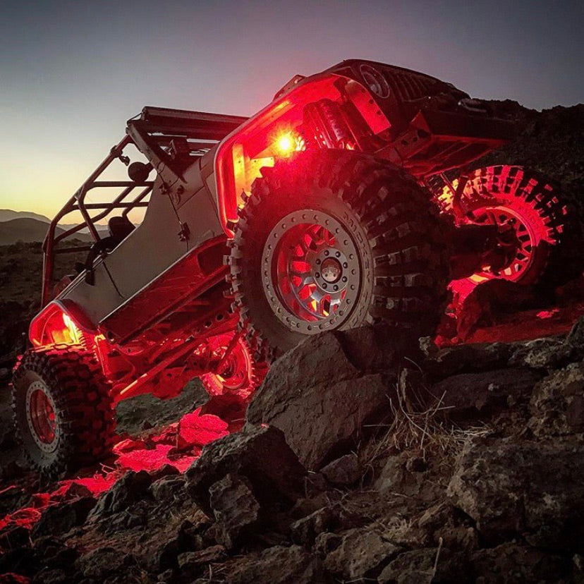 RL15 LED Rock Light Dome Light for Jeep 4x4 Underglow Rock Crawling GGLighting