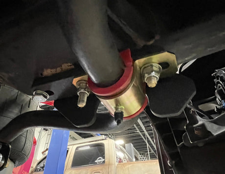 03-13 Ram 3rd Gen Sway Bar Relocation bracket set ( 3g front air ) Far From Stock