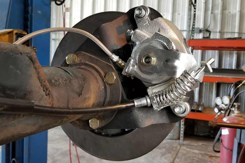 81-93 Dodge Dana 70 Disc Brake Conversion Kit Single Rear Wheel and Dually w/ 18+ in wheel 1993 & Prior