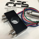 Custom Pro Dual Toggle overdrive and lockup switches and Mounting Pin Far From Stock