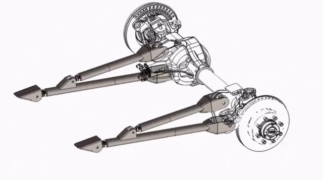 DIY Radius Arm Kit Ford 05+ Dana 60 Far From Stock Ruffstuff R2348